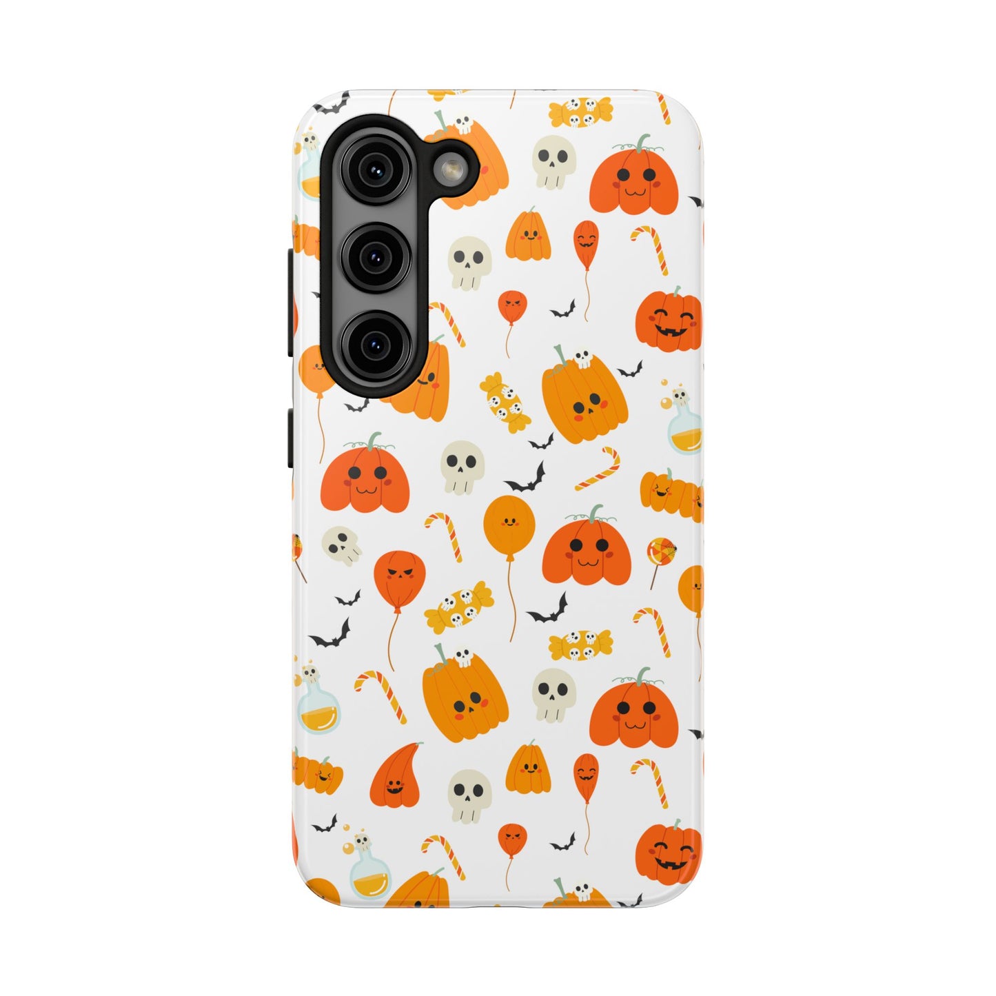 Whimsical Pumpkins Halloween Tough Phone Cases
