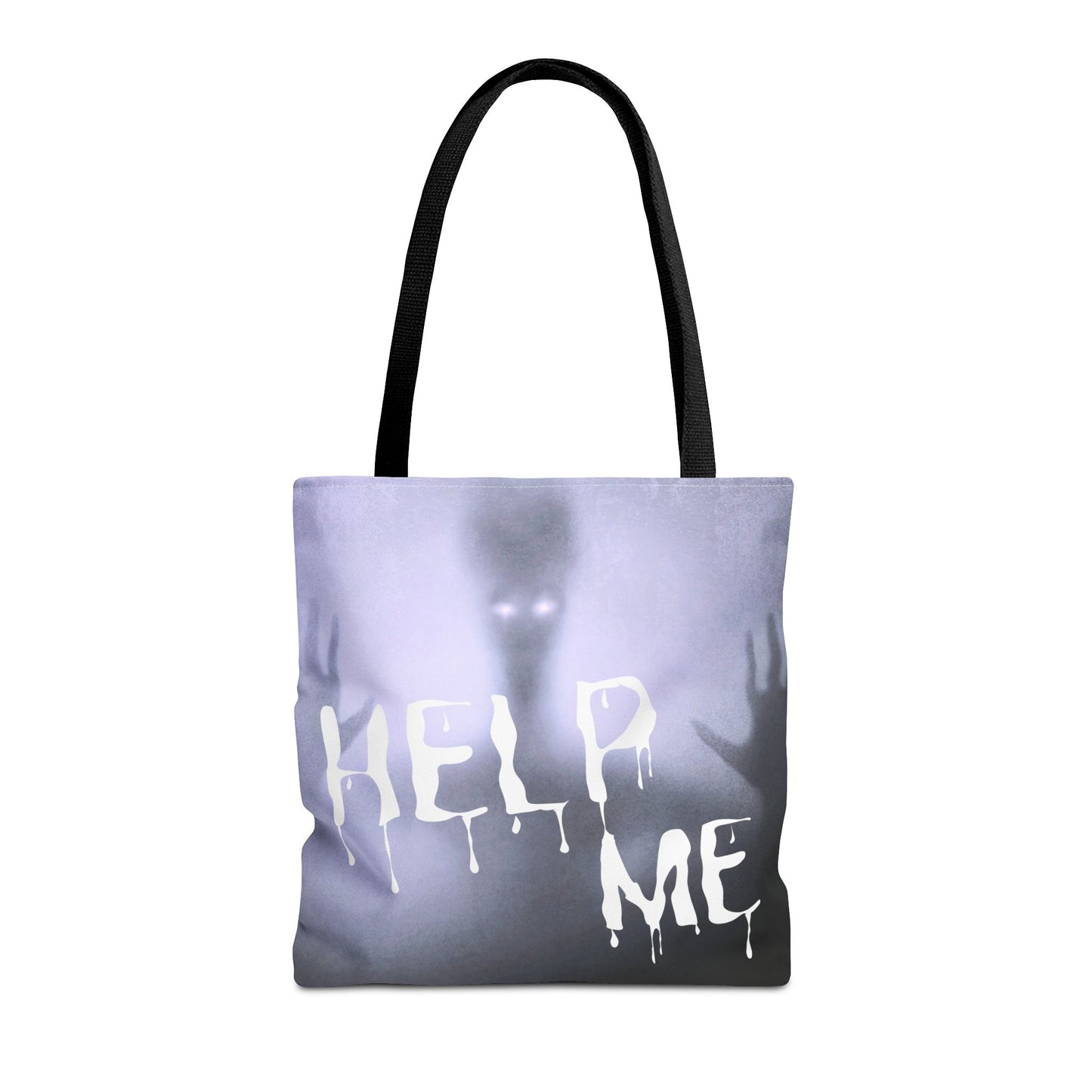 Halloween Ghost Stuck in the Tote Bag