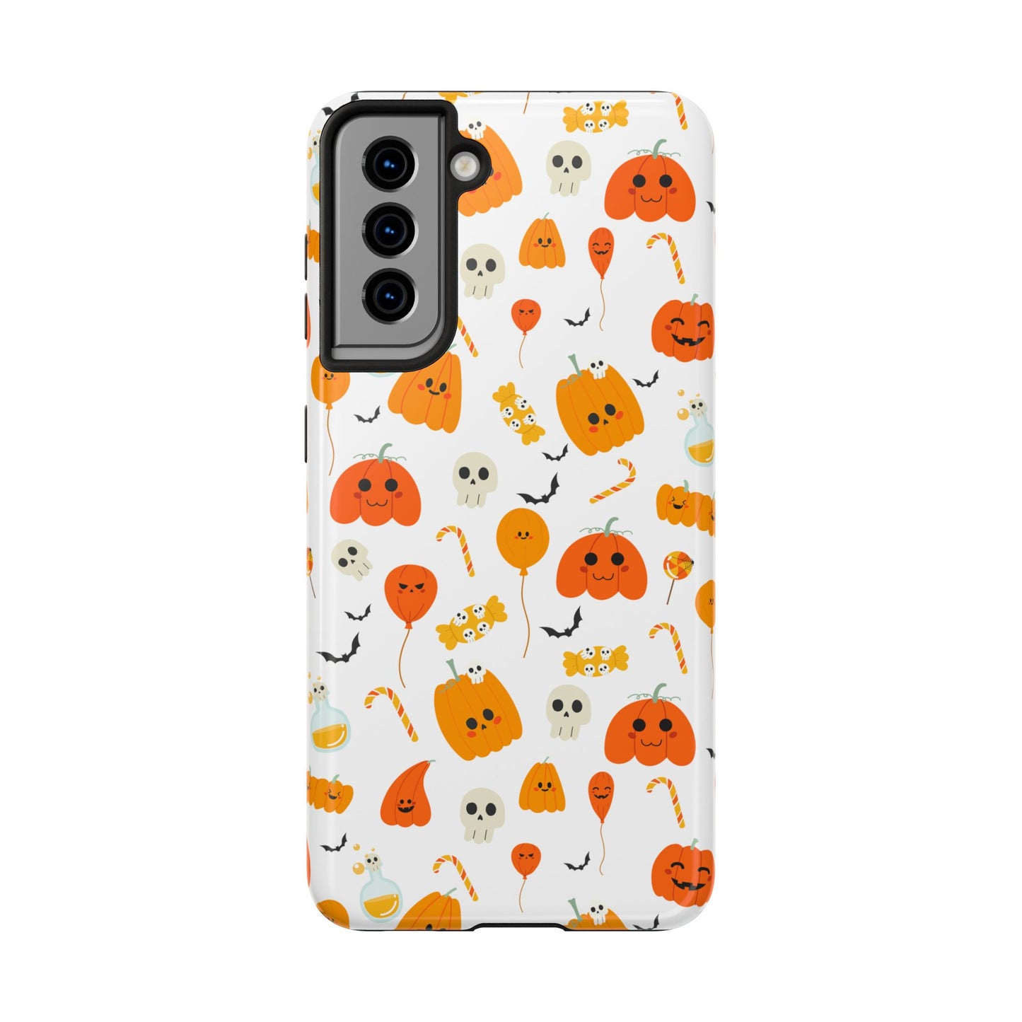 Whimsical Pumpkins Halloween Tough Phone Cases