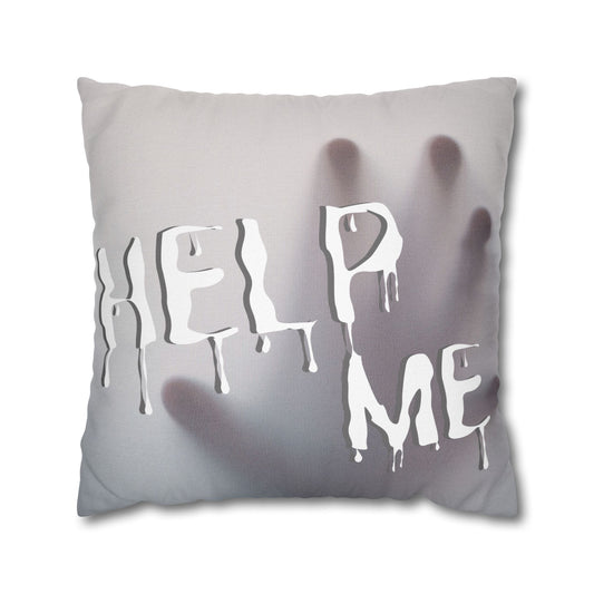 Stuck Inside Help Me Halloween Square Pillowcase (Cover Only)
