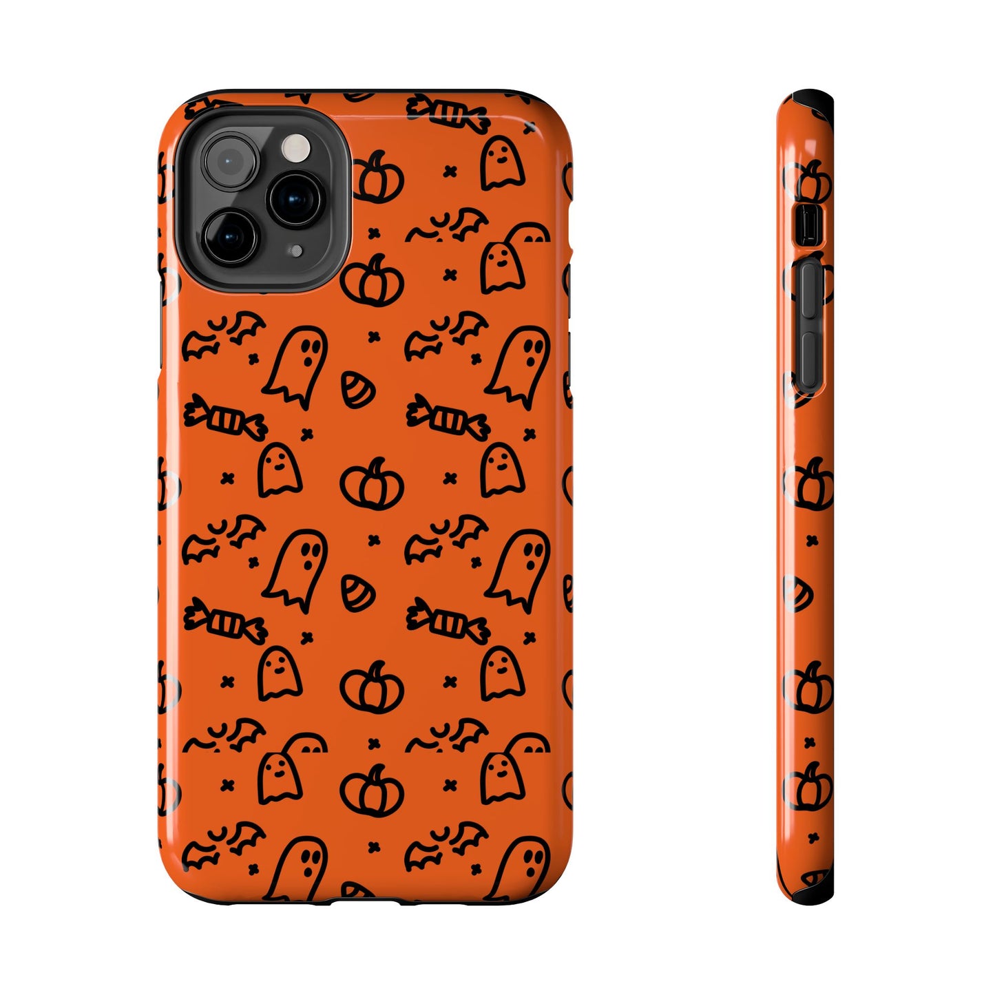 Ghosts & Pumpkins Halloween Tough Phone Cases