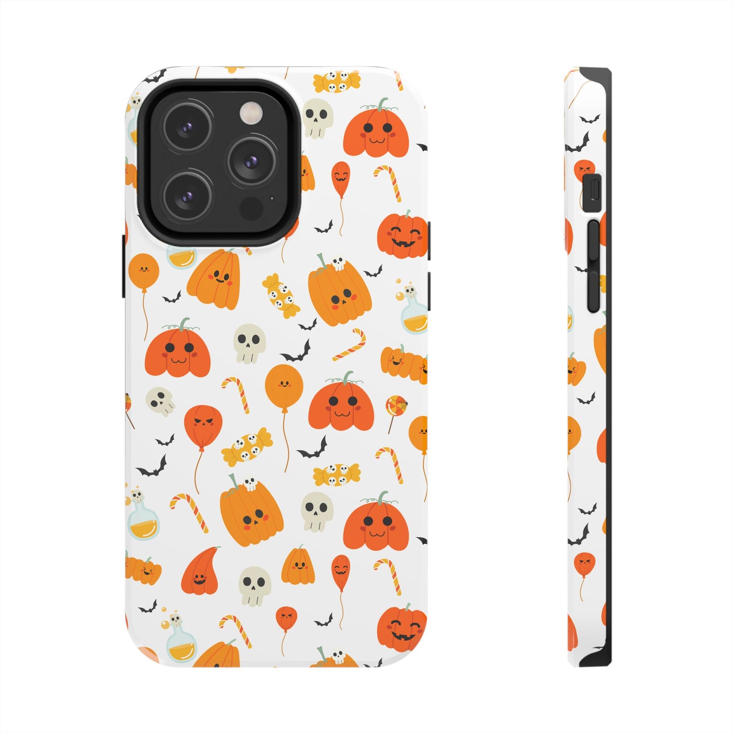 Whimsical Pumpkins Halloween Tough Phone Cases