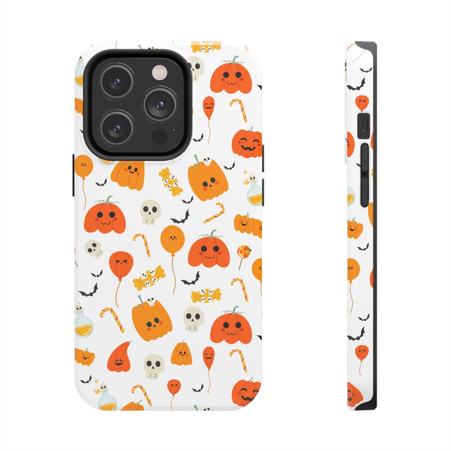 Whimsical Pumpkins Halloween Tough Phone Cases