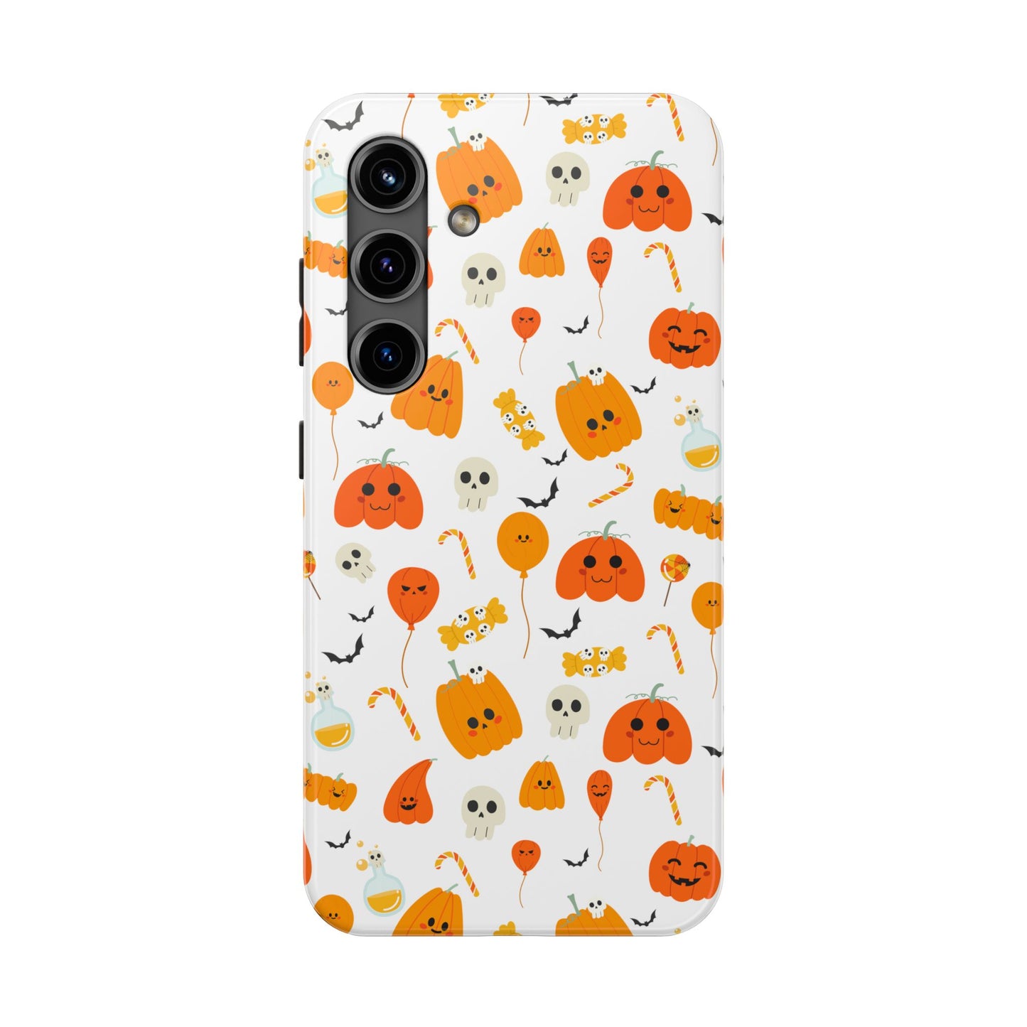 Whimsical Pumpkins Halloween Tough Phone Cases