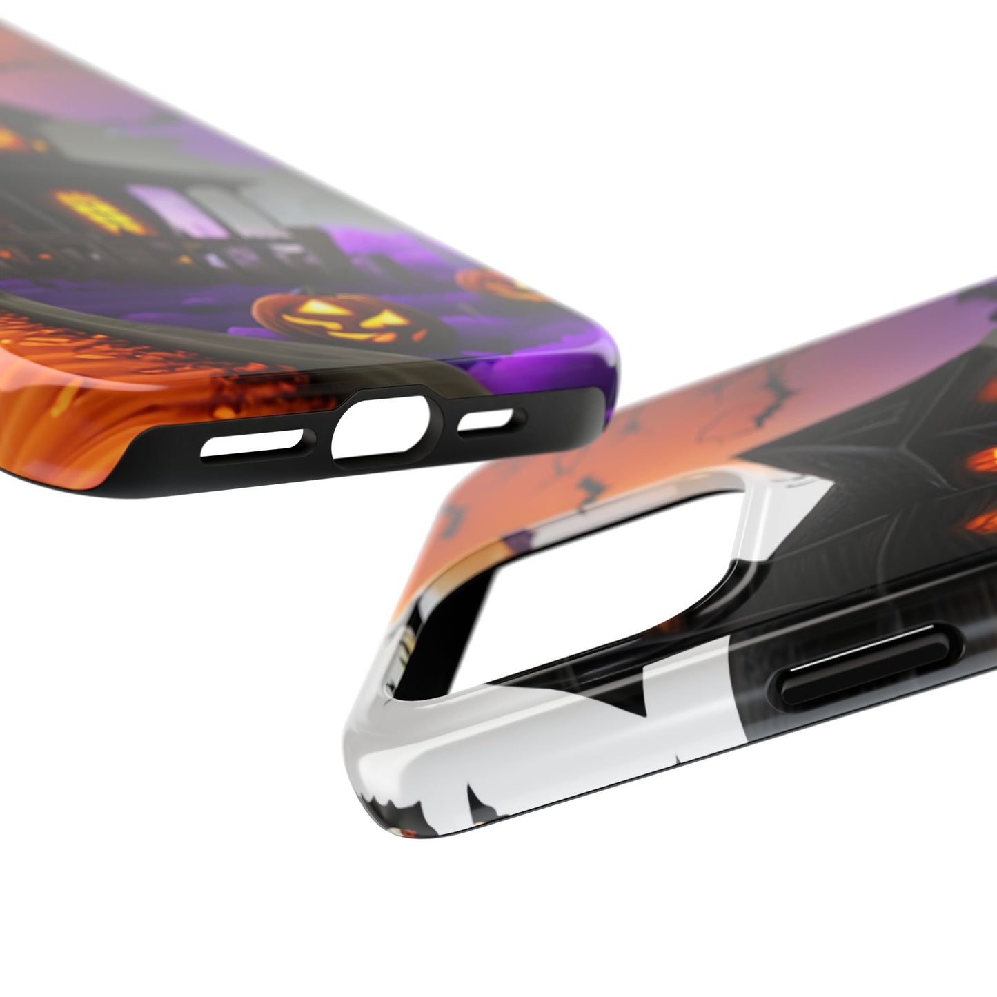 Haunted House Halloween Tough Phone Cases