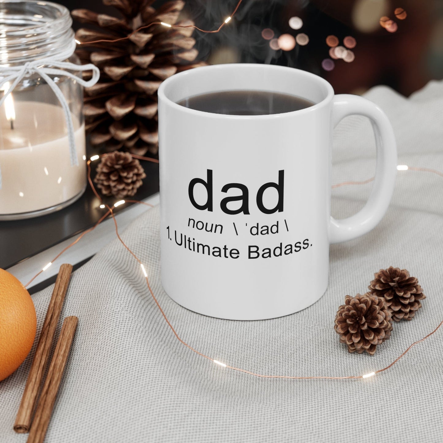 DAD Ultimate Badass Mug 11oz
