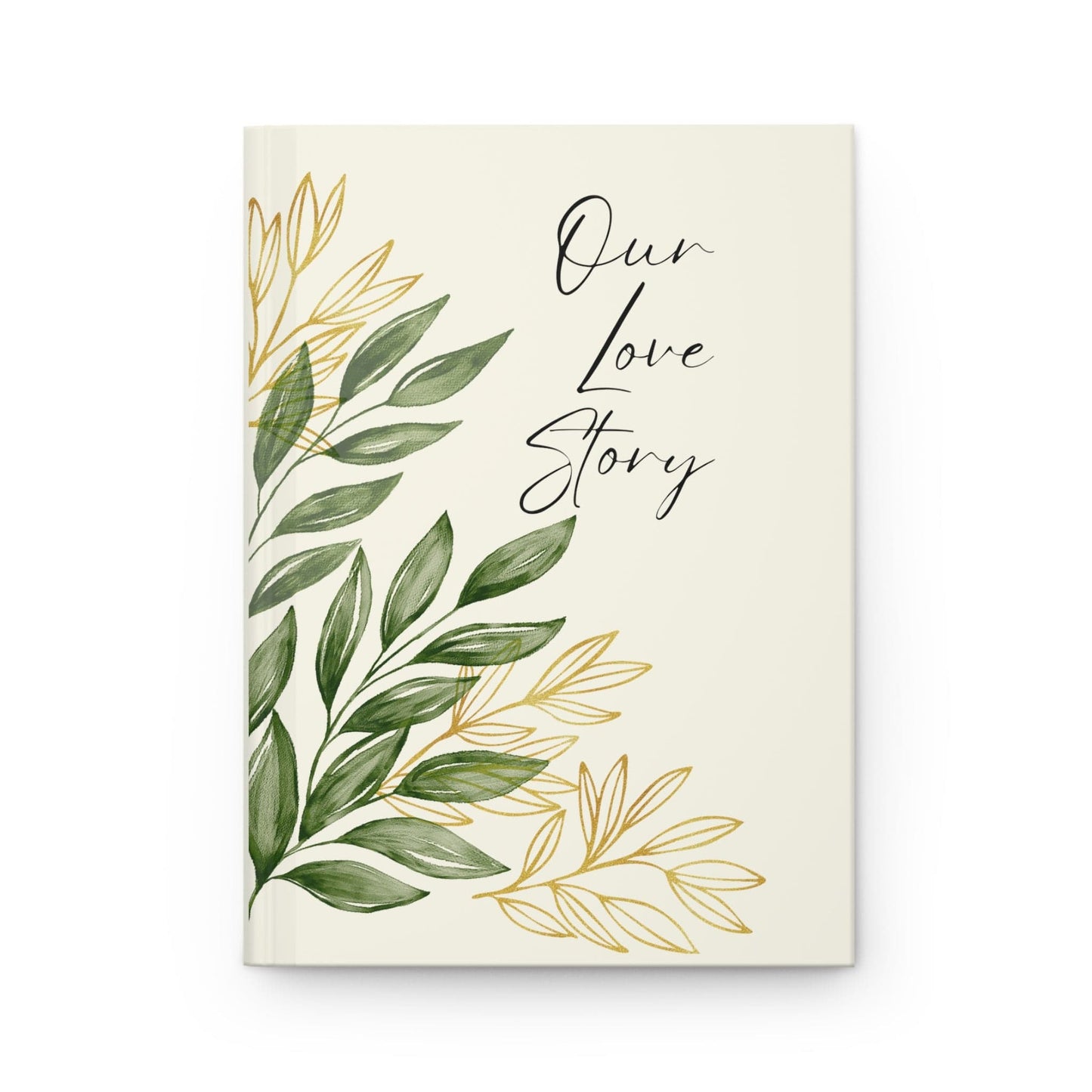 Our Love Story Hardcover Wedding Journal