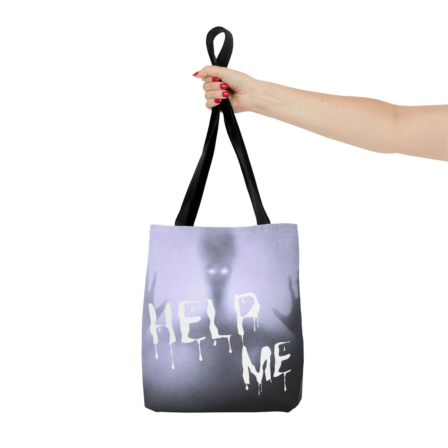 Halloween Ghost Stuck in the Tote Bag