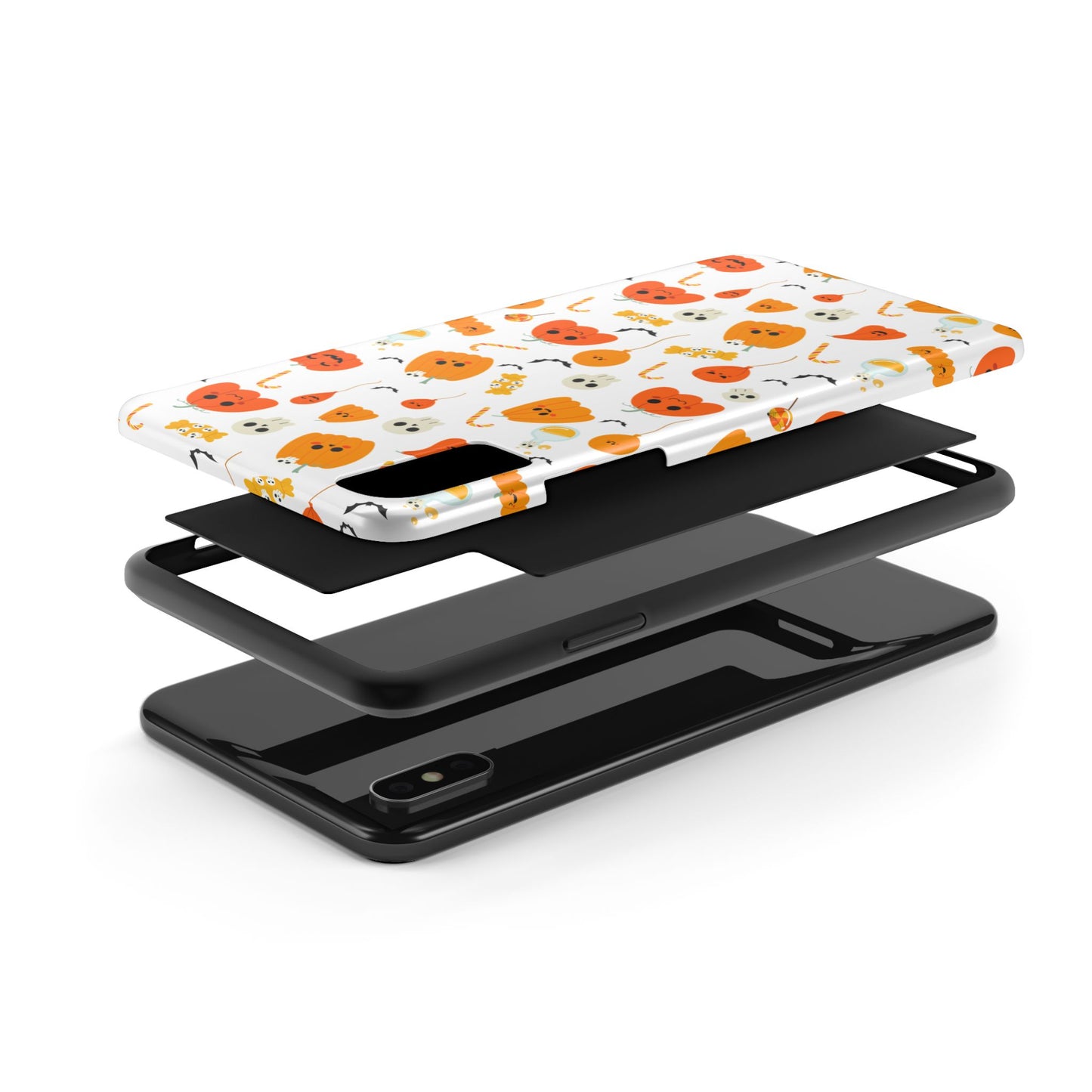 Whimsical Pumpkins Halloween Tough Phone Cases