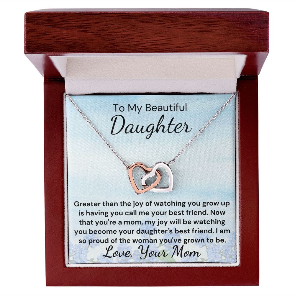 Gift for Daughter - Greater than the joy of...