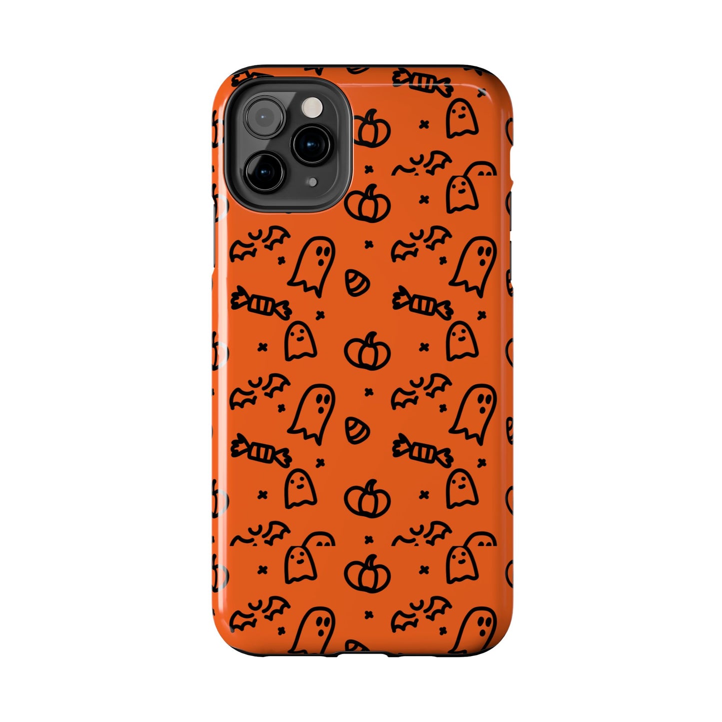 Ghosts & Pumpkins Halloween Tough Phone Cases