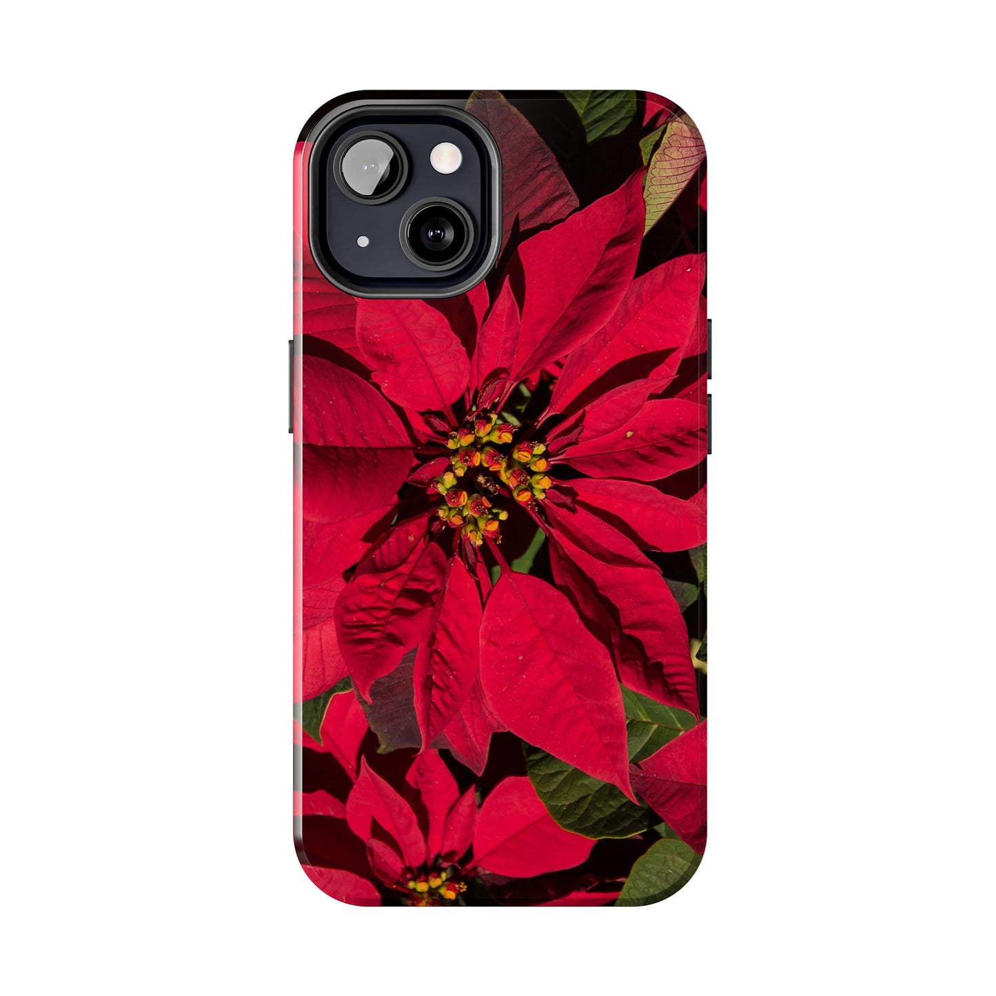 Christmas Poinsettia Tough Phone Cases