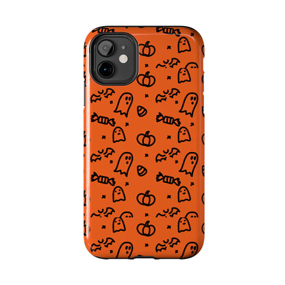 Ghosts & Pumpkins Halloween Tough Phone Cases