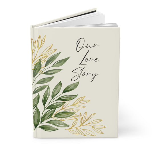 Our Love Story Hardcover Wedding Journal