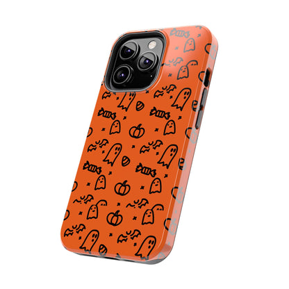 Ghosts & Pumpkins Halloween Tough Phone Cases