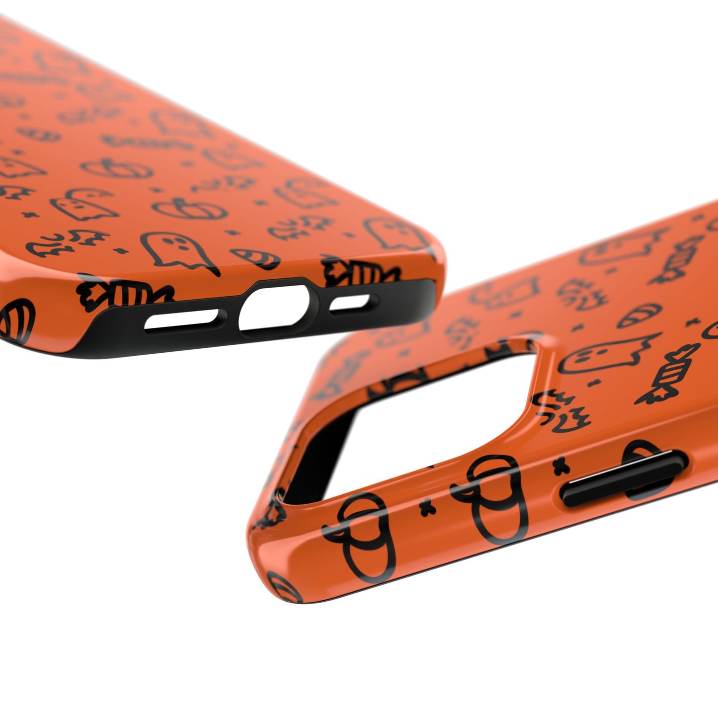 Ghosts & Pumpkins Halloween Tough Phone Cases