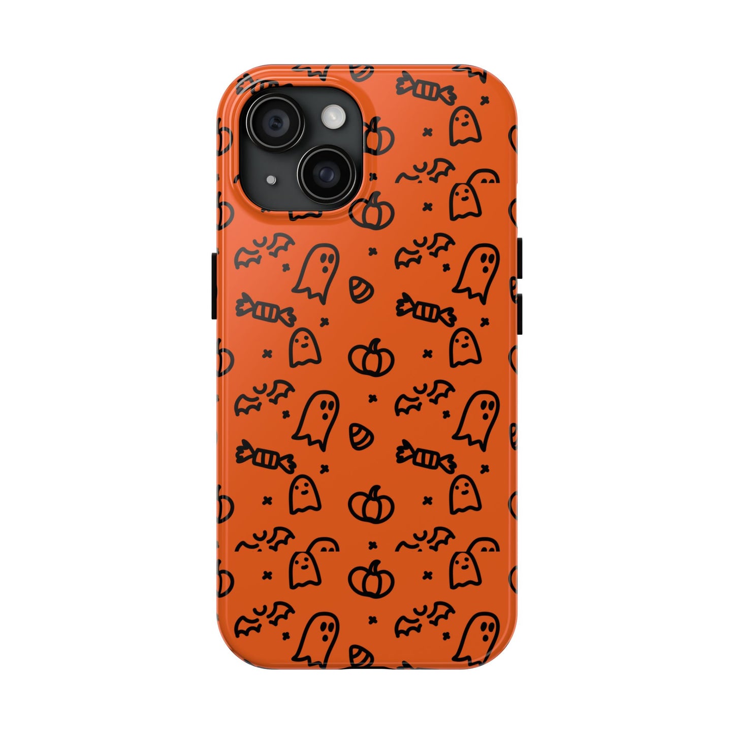 Ghosts & Pumpkins Halloween Tough Phone Cases