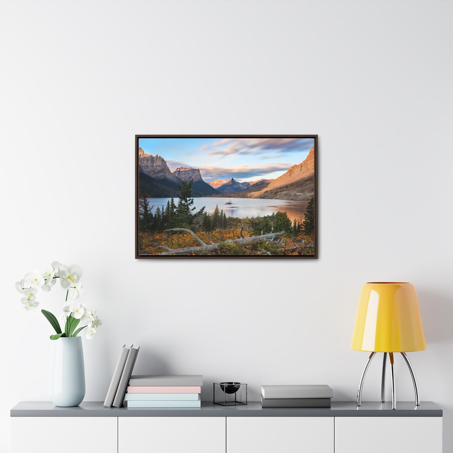 Montana Fall Reflections, Premium Framed Canvas, Original Photography by Eric Johnson