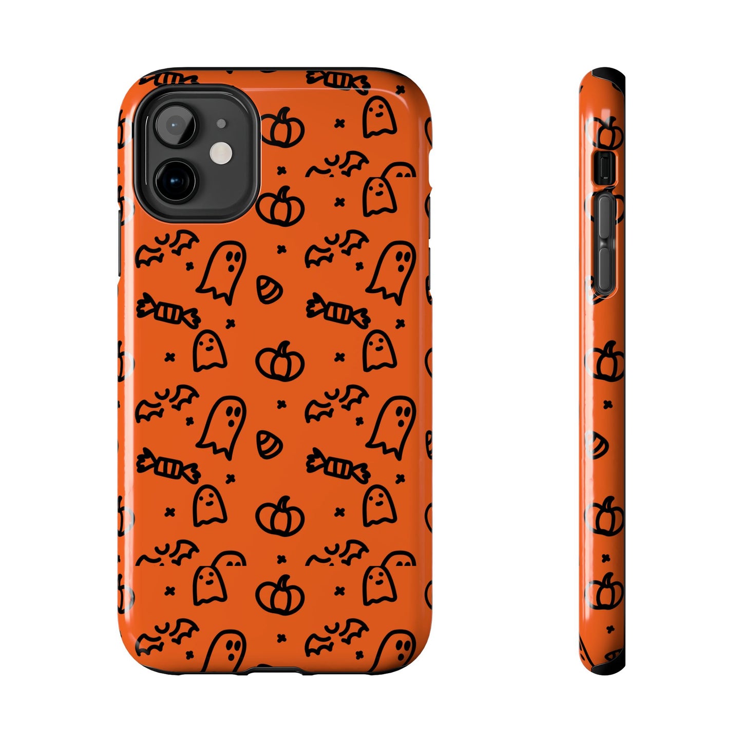 Ghosts & Pumpkins Halloween Tough Phone Cases