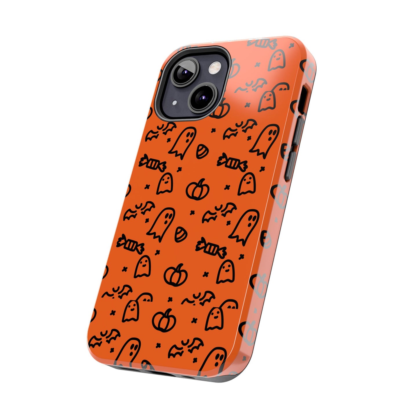 Ghosts & Pumpkins Halloween Tough Phone Cases