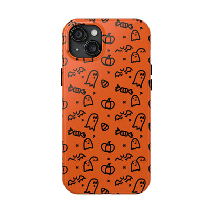 Ghosts & Pumpkins Halloween Tough Phone Cases