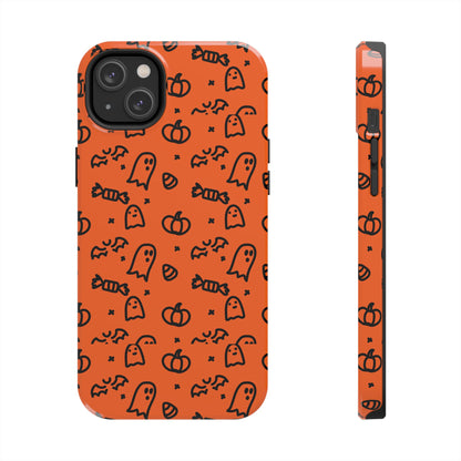 Ghosts & Pumpkins Halloween Tough Phone Cases