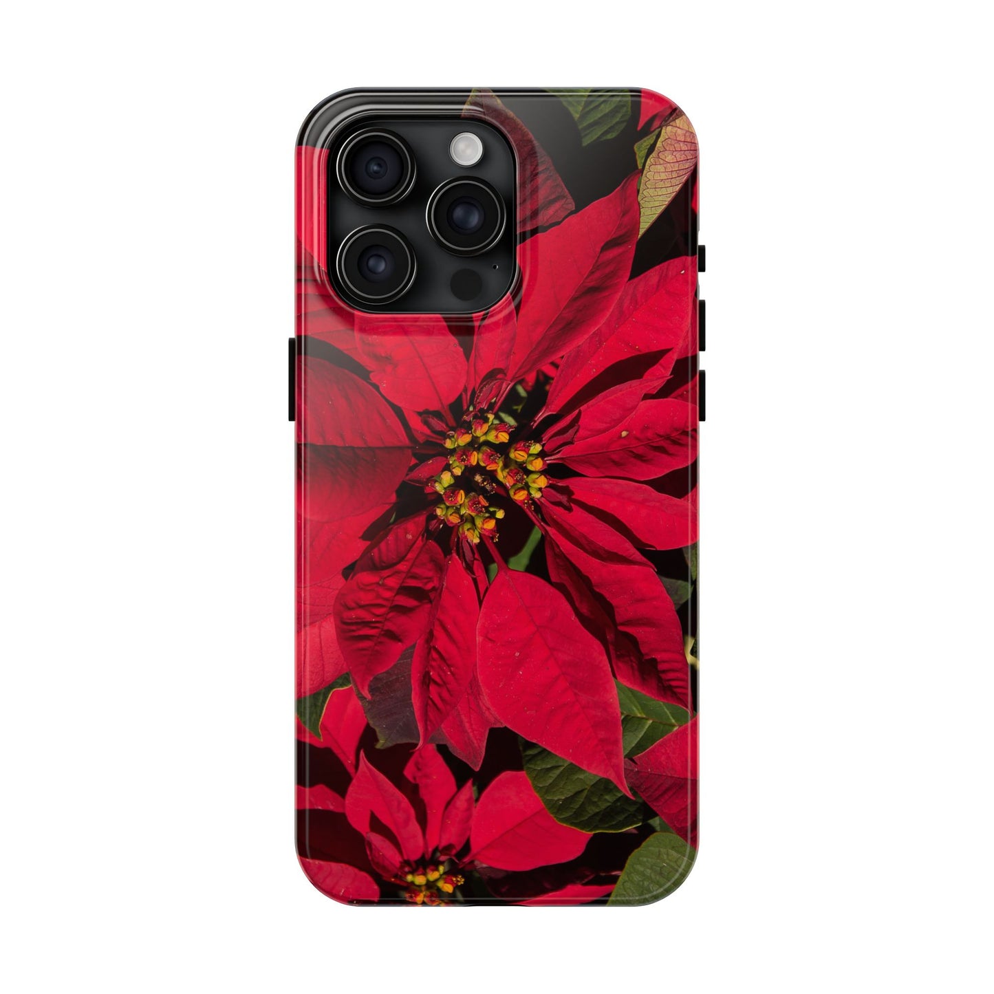 Christmas Poinsettia Tough Phone Cases