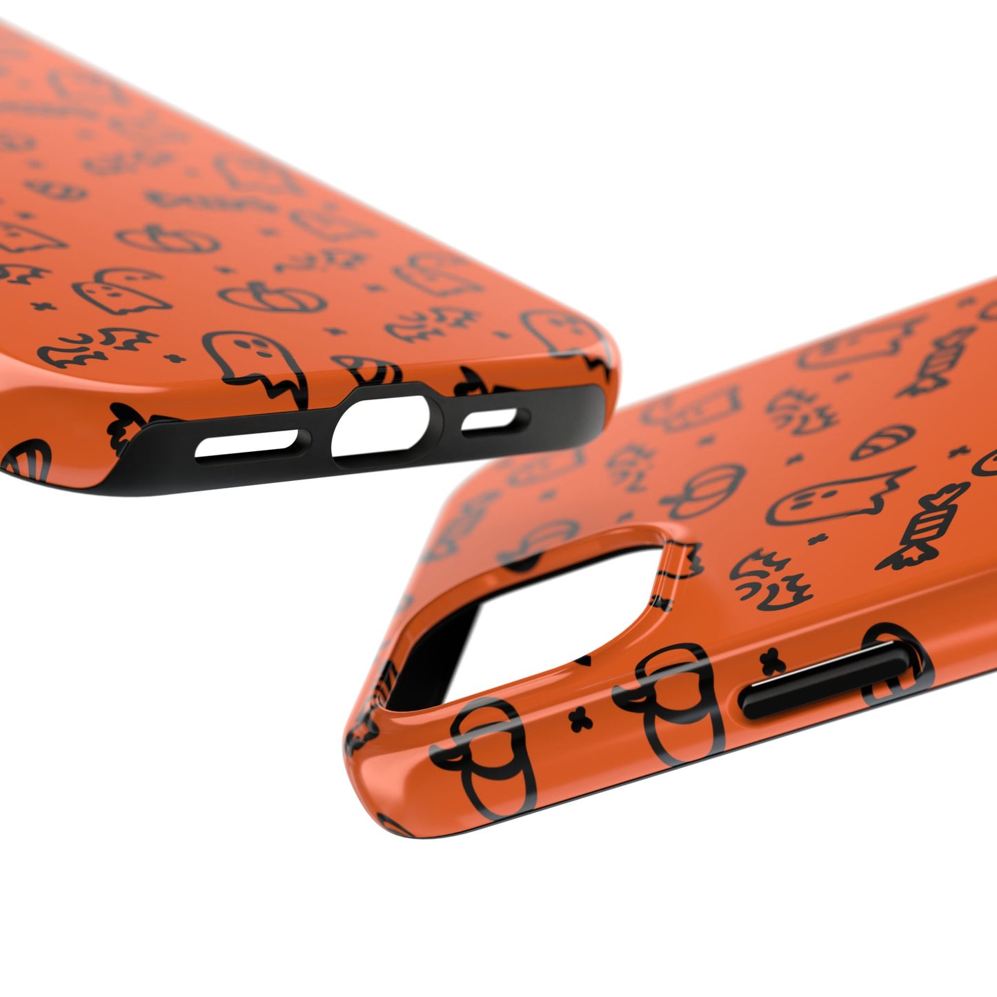 Ghosts & Pumpkins Halloween Tough Phone Cases