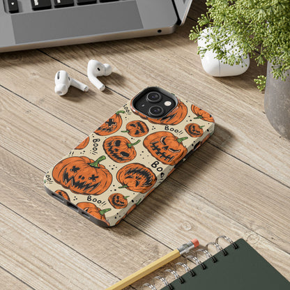 Halloween Jack-o-lanterns Pumpkins Tough Phone Cases