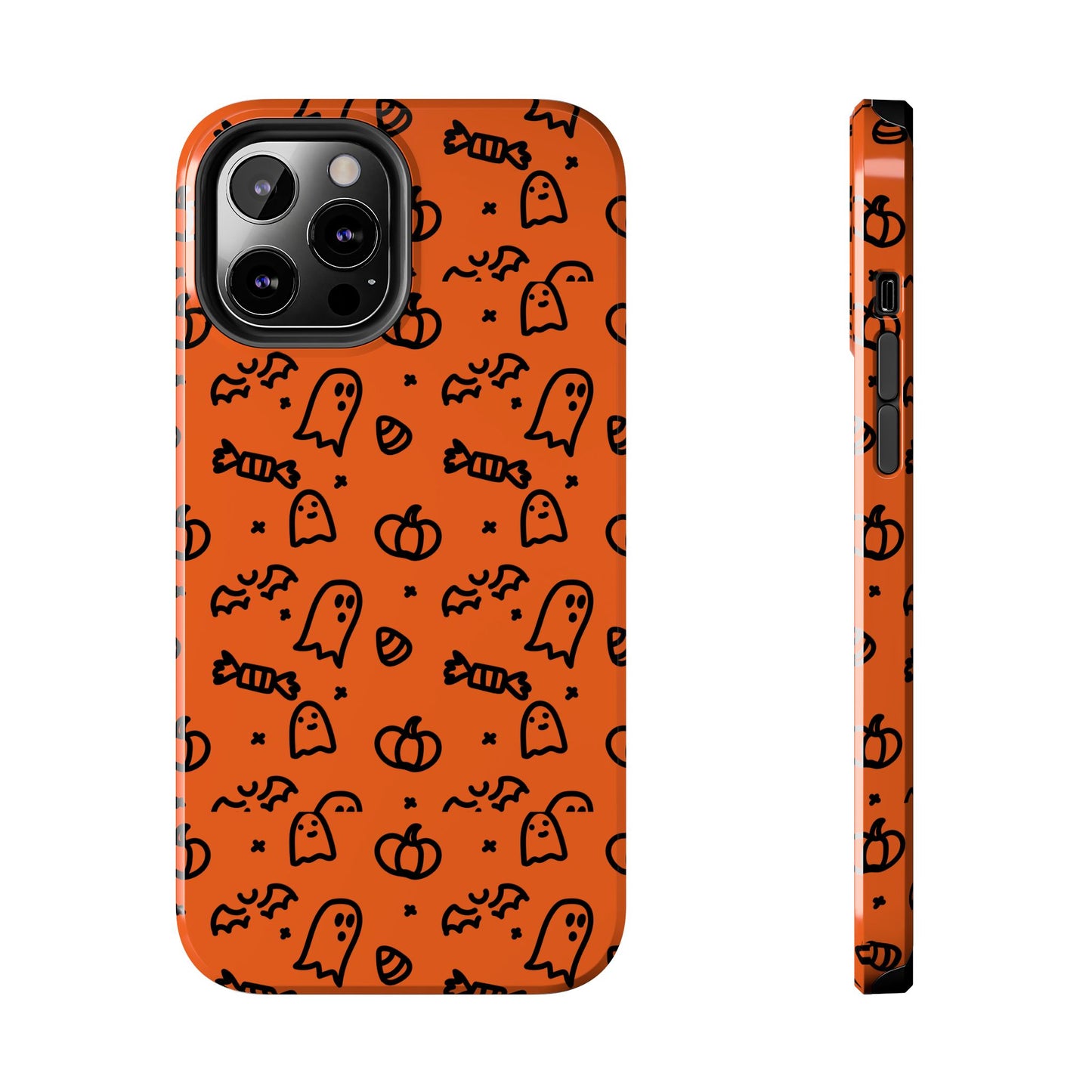 Ghosts & Pumpkins Halloween Tough Phone Cases