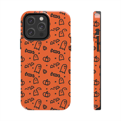 Ghosts & Pumpkins Halloween Tough Phone Cases