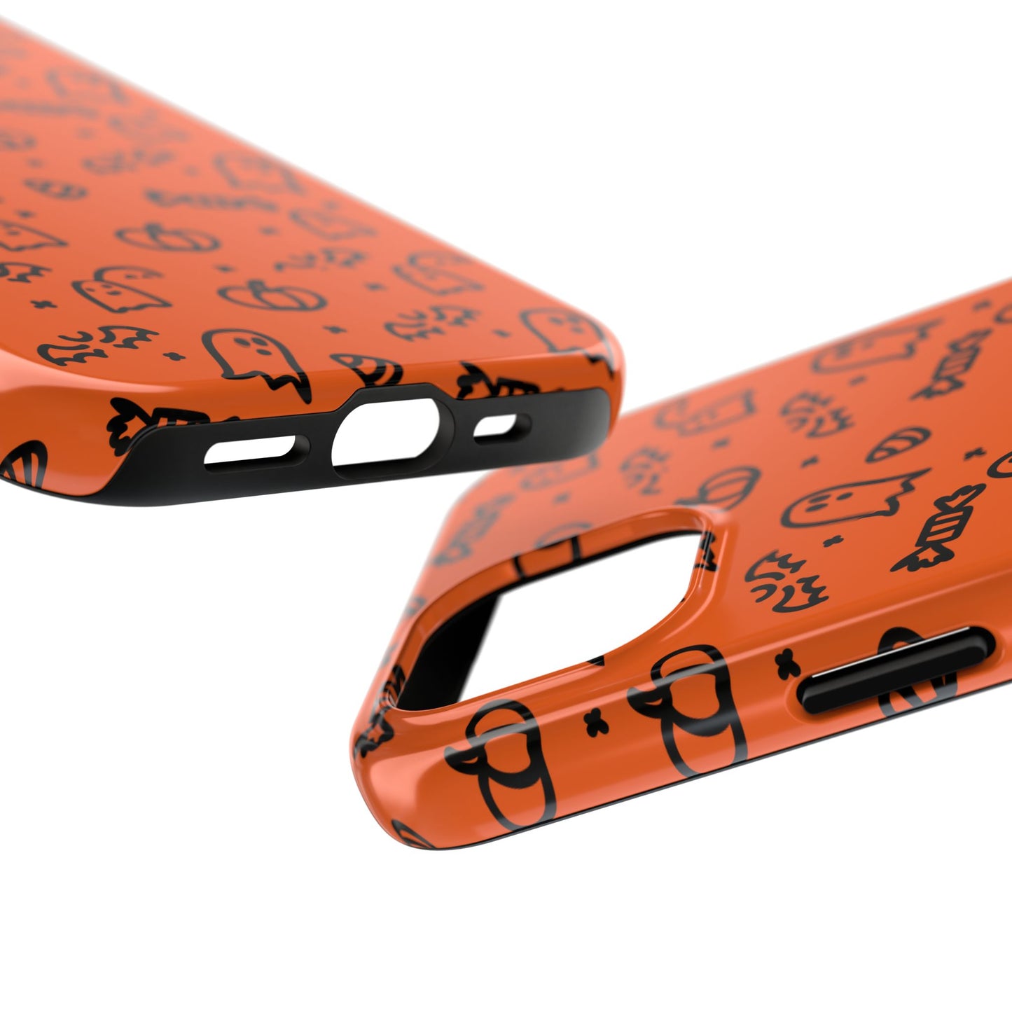 Ghosts & Pumpkins Halloween Tough Phone Cases