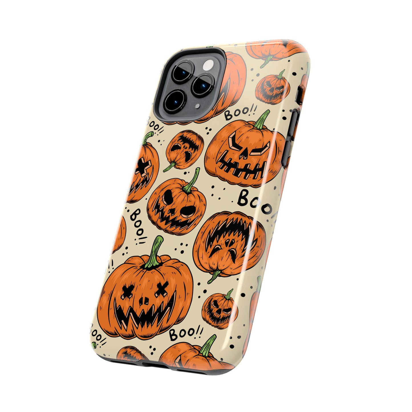 Halloween Jack-o-lanterns Pumpkins Tough Phone Cases