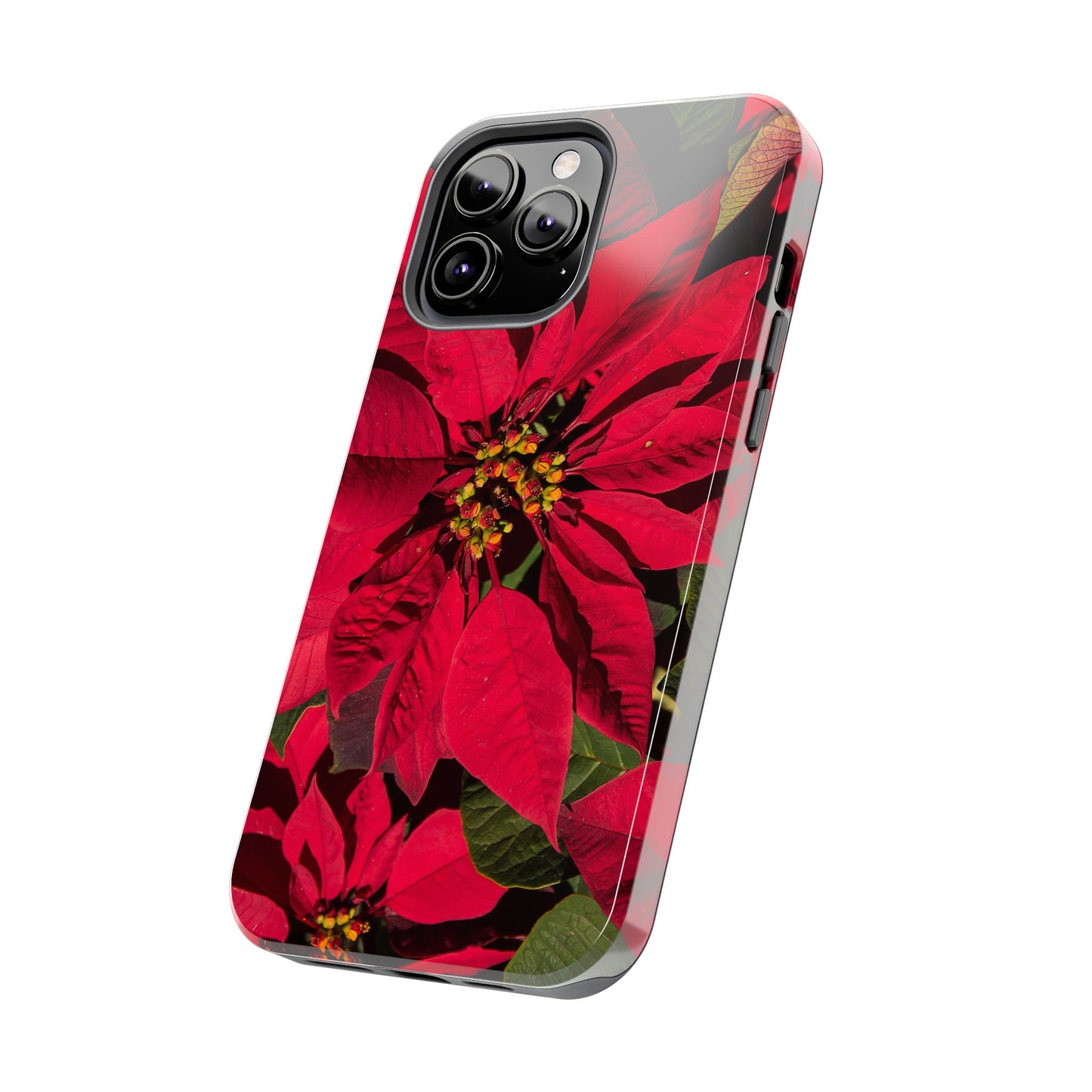 Christmas Poinsettia Tough Phone Cases