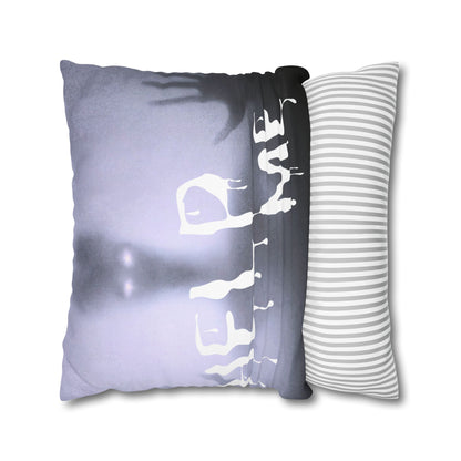 Ghost Trapped Inside Help Me Halloween Square Pillowcase (Cover Only)