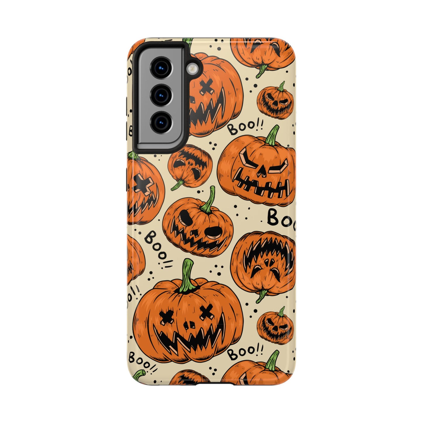 Halloween Jack-o-lanterns Pumpkins Tough Phone Cases