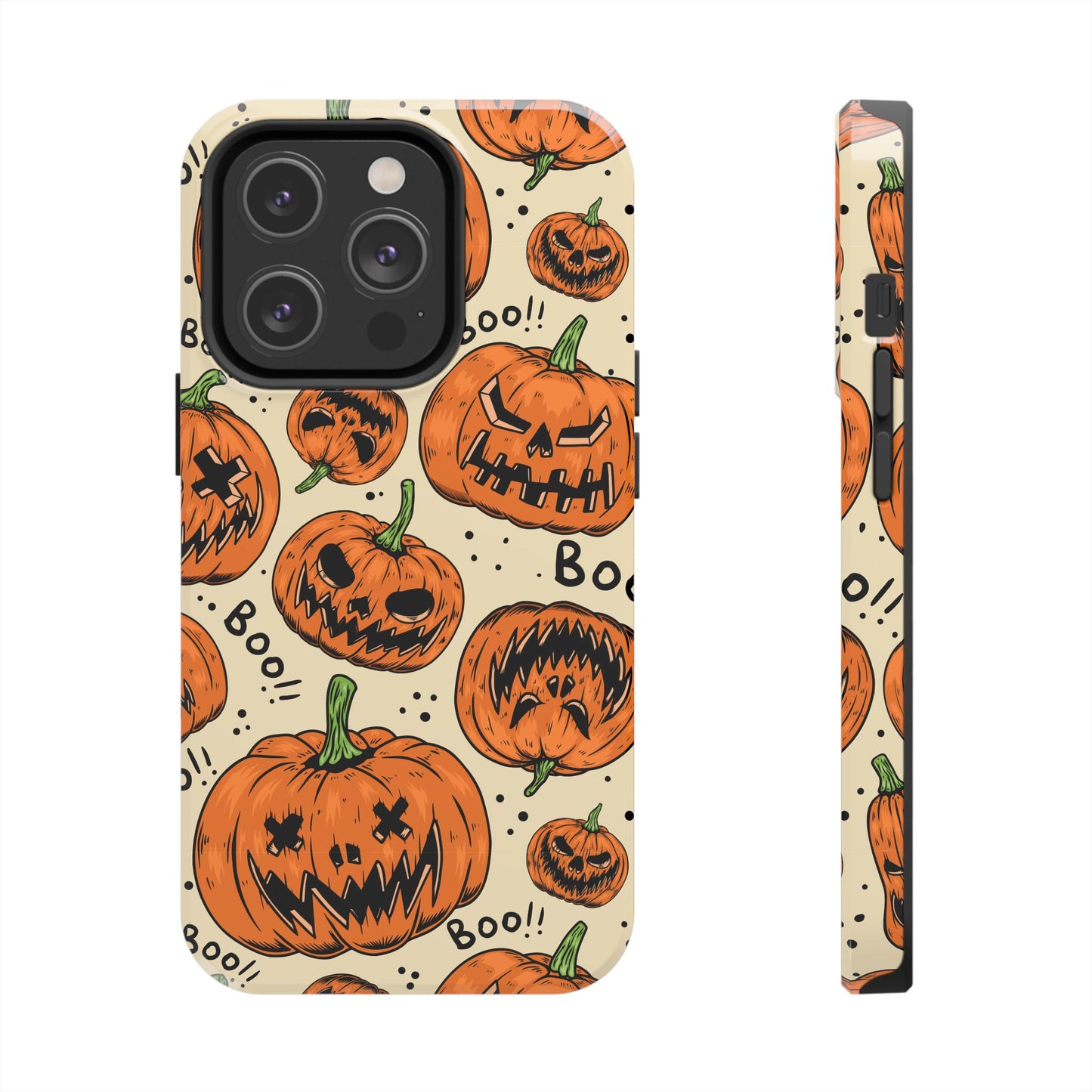 Halloween Jack-o-lanterns Pumpkins Tough Phone Cases