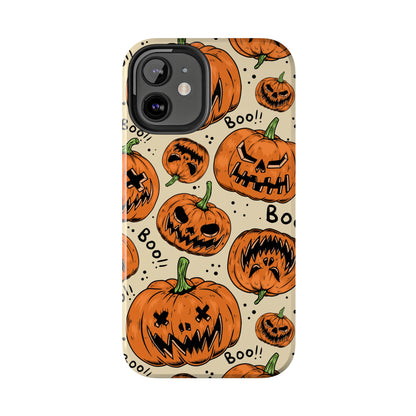 Halloween Jack-o-lanterns Pumpkins Tough Phone Cases