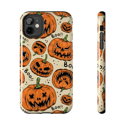 Halloween Jack-o-lanterns Pumpkins Tough Phone Cases