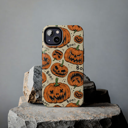 Halloween Jack-o-lanterns Pumpkins Tough Phone Cases