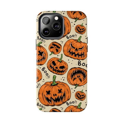 Halloween Jack-o-lanterns Pumpkins Tough Phone Cases