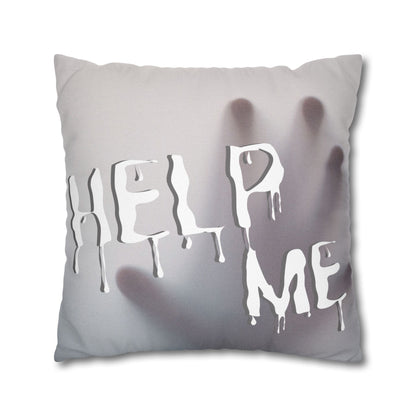 Stuck Inside Help Me Halloween Square Pillowcase (Cover Only)
