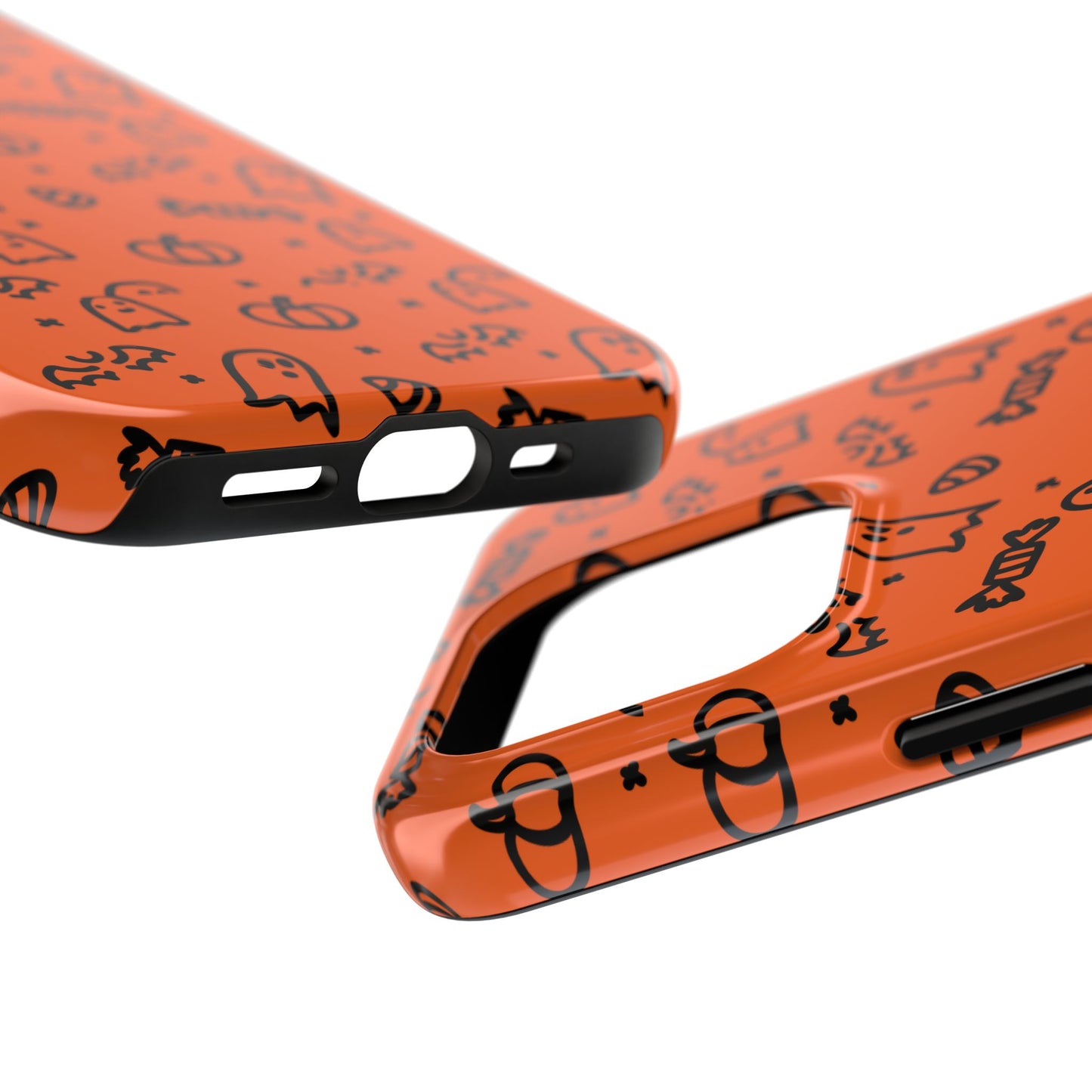 Ghosts & Pumpkins Halloween Tough Phone Cases