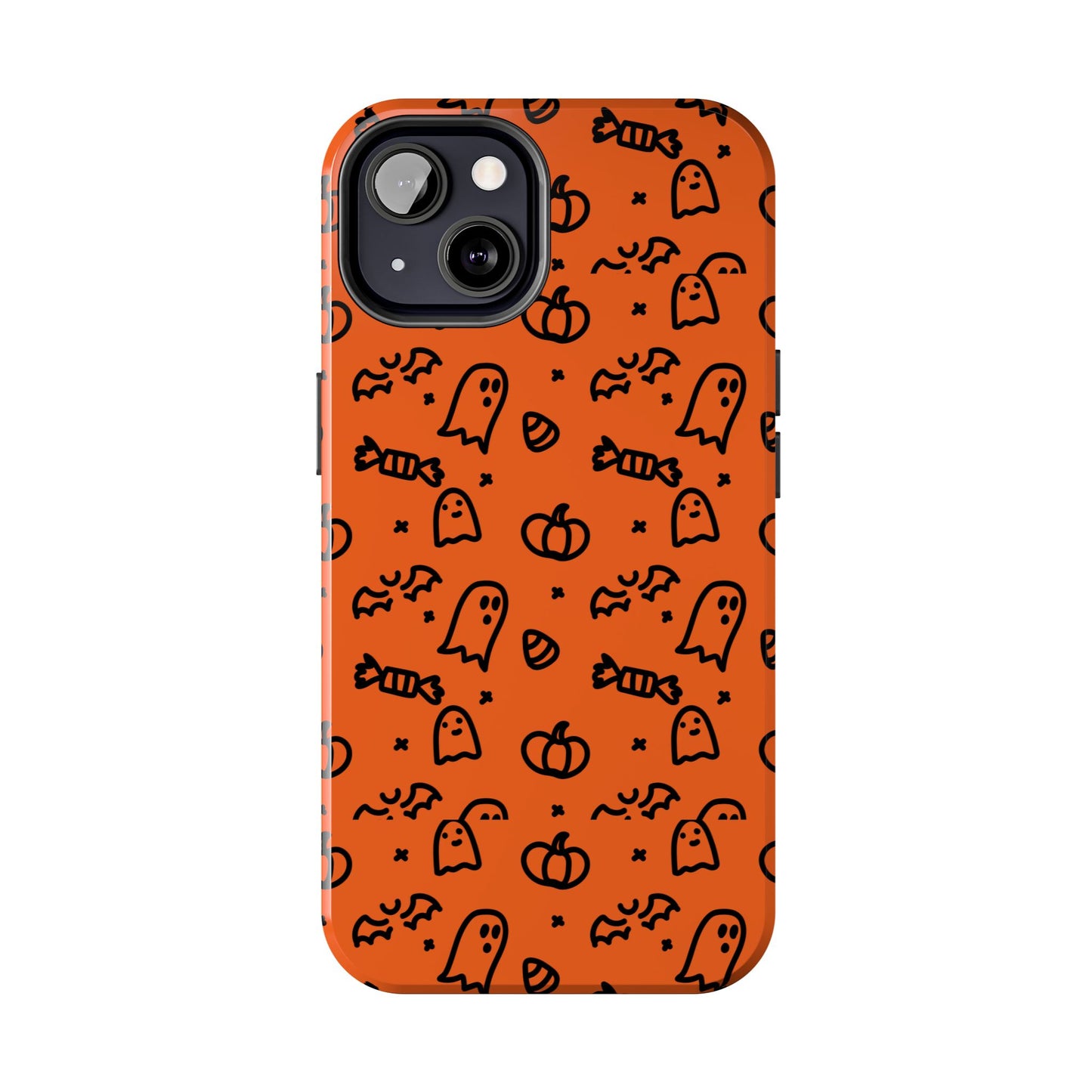 Ghosts & Pumpkins Halloween Tough Phone Cases