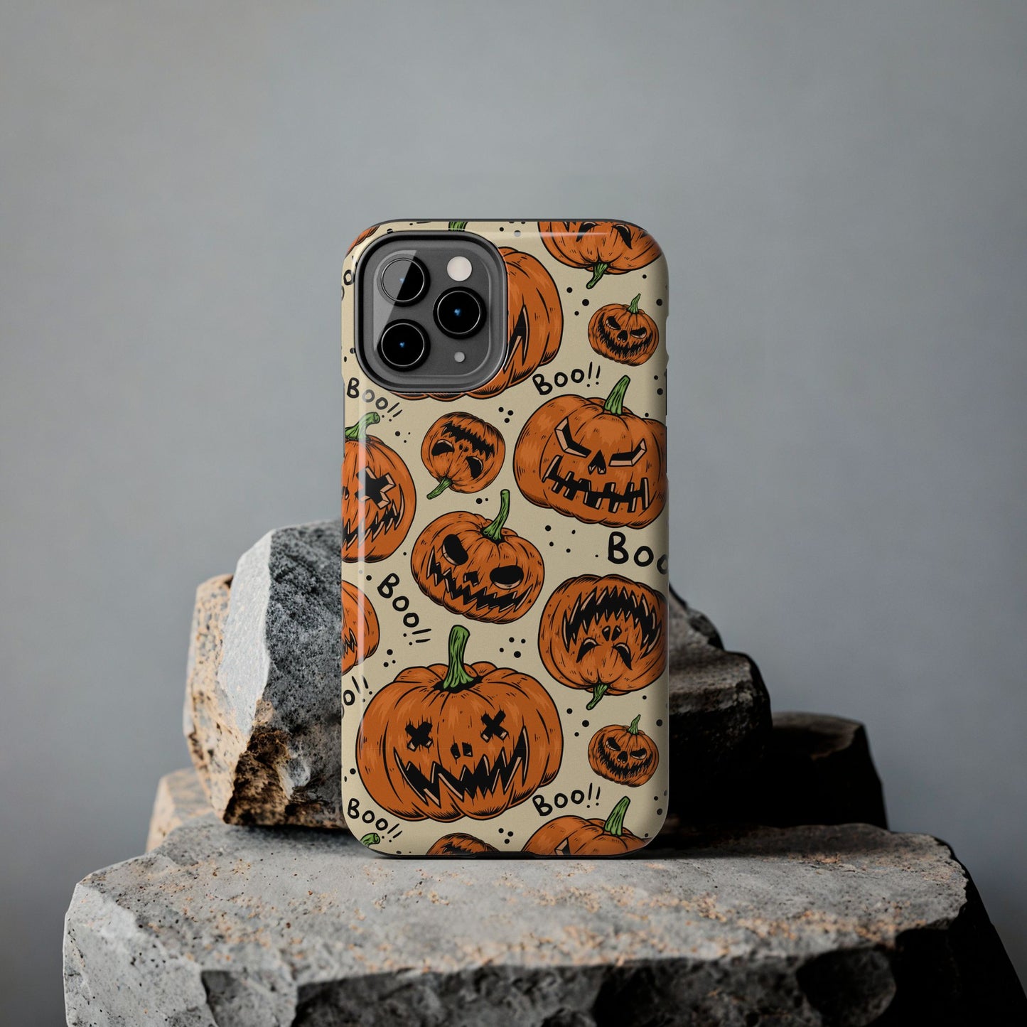 Halloween Jack-o-lanterns Pumpkins Tough Phone Cases