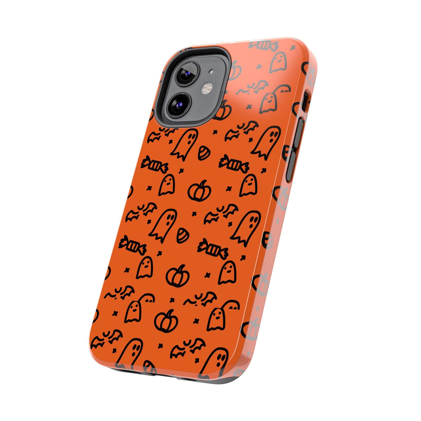 Ghosts & Pumpkins Halloween Tough Phone Cases