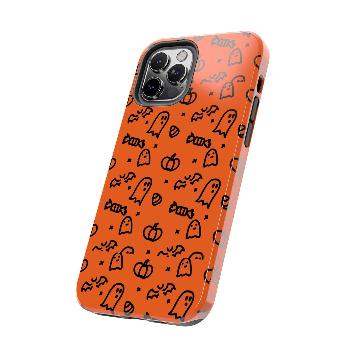 Ghosts & Pumpkins Halloween Tough Phone Cases