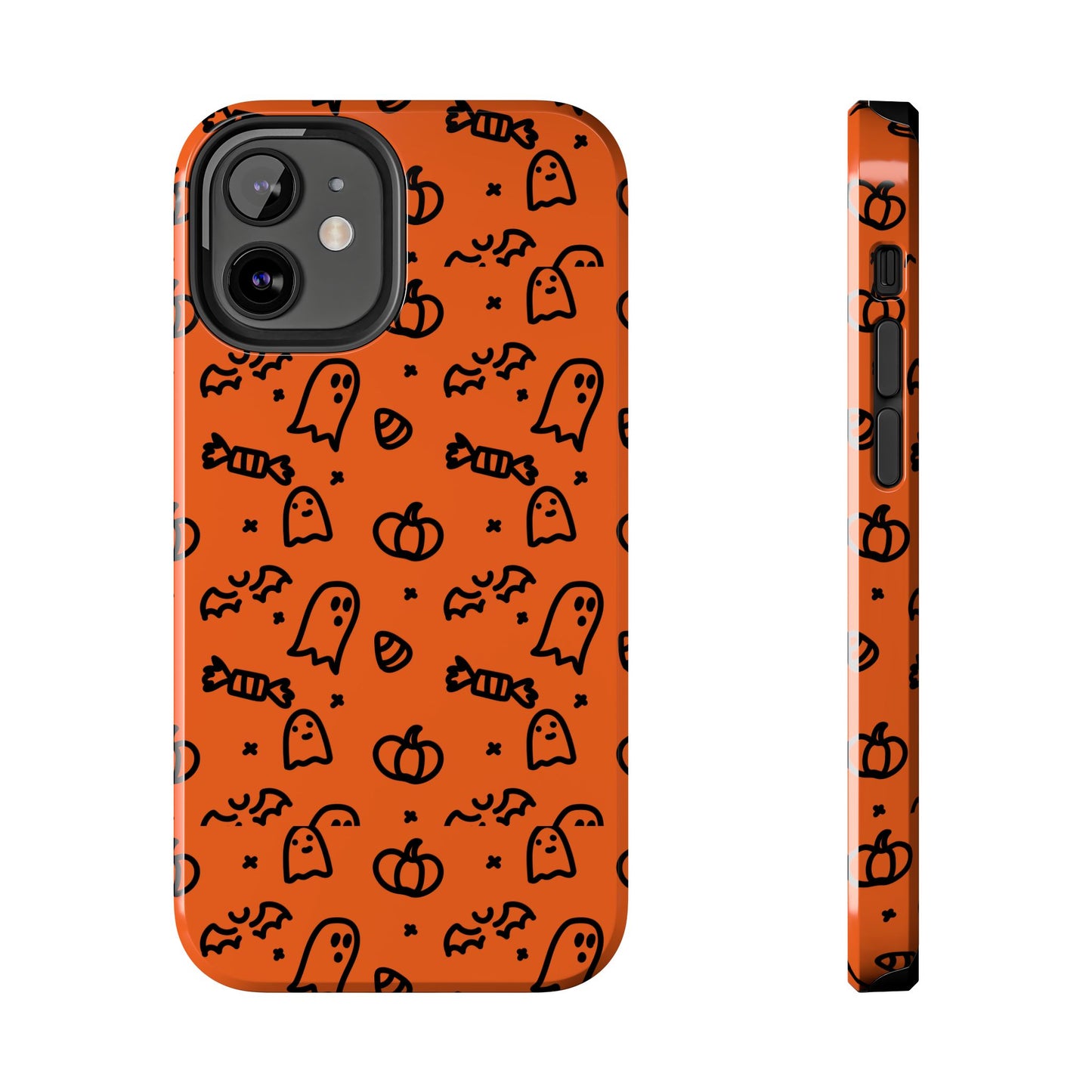 Ghosts & Pumpkins Halloween Tough Phone Cases