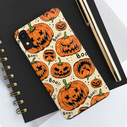 Halloween Jack-o-lanterns Pumpkins Tough Phone Cases