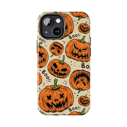 Halloween Jack-o-lanterns Pumpkins Tough Phone Cases